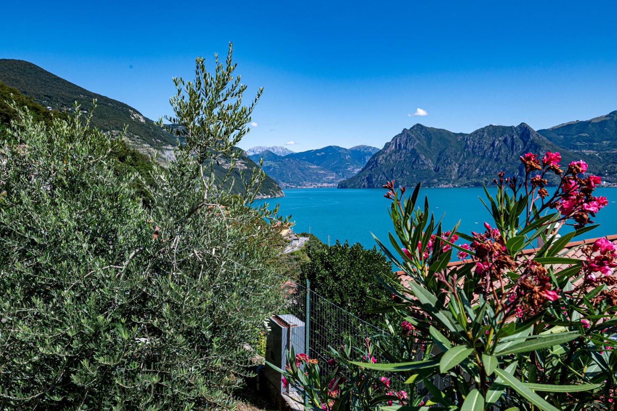 Lago Di Iseo - Lake View House Tavernola Bergamasca Exterior foto
